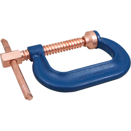 Heavy-Duty Forged C-Clamp, 6" (152 mm) Capacity, 3-7/8" (98 mm) Throat Depth Par Equipment