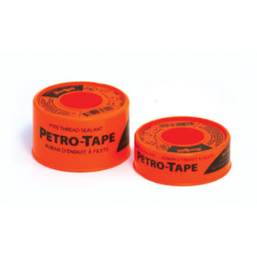 Jet Lube&reg; Petro-Tape Heavy-Duty Seal Tape, 540" L x 1/2" W, White Par Equipment