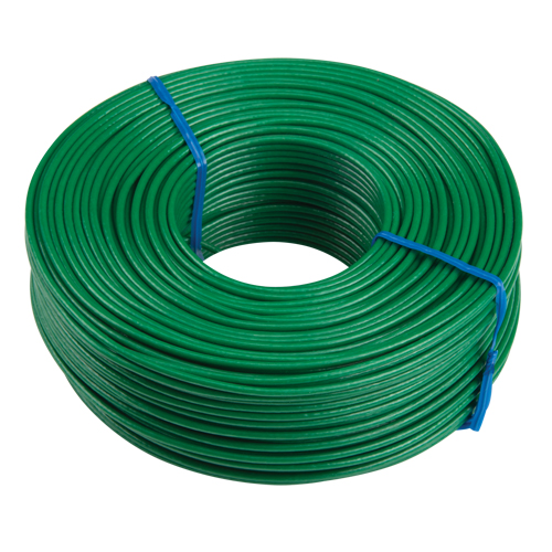 Fil d'attache pour barres d'armature, Enduit PVC vert, Cal. 16, 3,125 lb /bobine Par Equipment