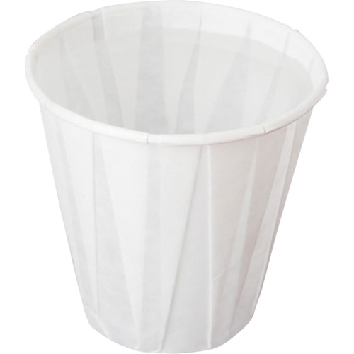 Gobelet pliss&eacute;, Papier, 5 oz, Blanc Par Equipment