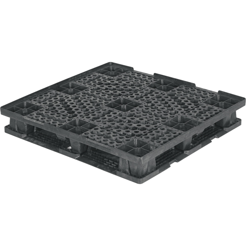Double Deck Stackable Pallets, 4-Way Entry, 48-7/10" L x 45.7" W x 7-1/2" H Par Equipment