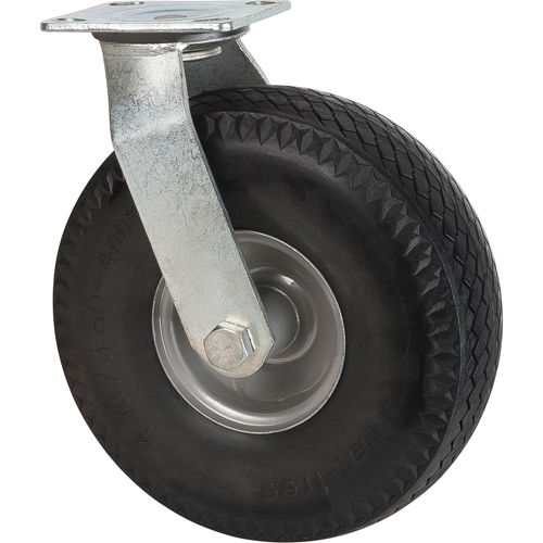 Flat-Free Casters, Swivel, 10" (254 mm), Flat-Free, 300 lbs. (136 kg.) Par Equipment