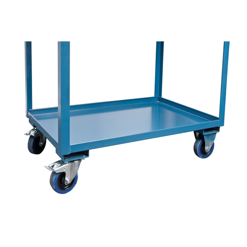 Mobile Service Cart, 2 Tiers, 24" W x 57" H x 40" D, 1200 lbs. Capacity Par Equipment