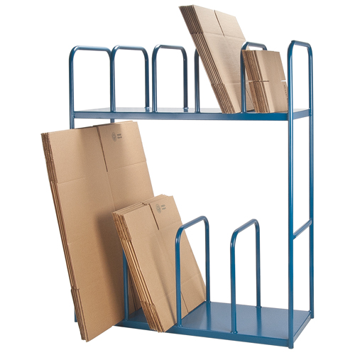 Support &agrave; deux niveaux pour boîtes de carton Par Equipment