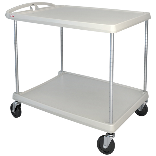myCart Utility Cart, 2 Tiers, 26" x 36-7/8" x 36", 400 lbs. Capacity Par Equipment