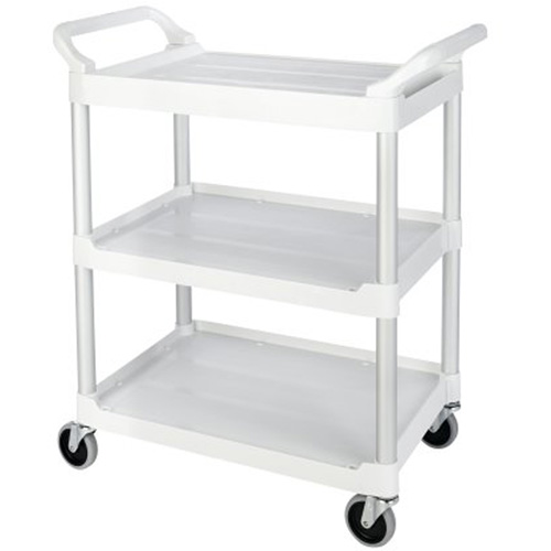 Service Utility Cart, 3 Tiers, 33" x 37" x 18", 200 lbs. Capacity Par Equipment