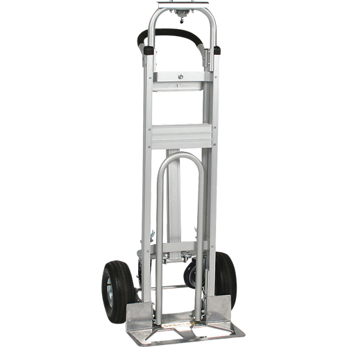 Three-Position Spartan III Convertible Hand Truck, Aluminum, 750 lbs. Capacity Par Equipment