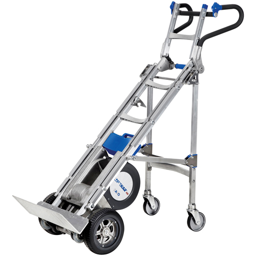 Liftkar&reg; Stair Climbing Hand Truck, Aluminum Frame, 22" W x 70" H, 725 lbs. Capacity Par Equipment