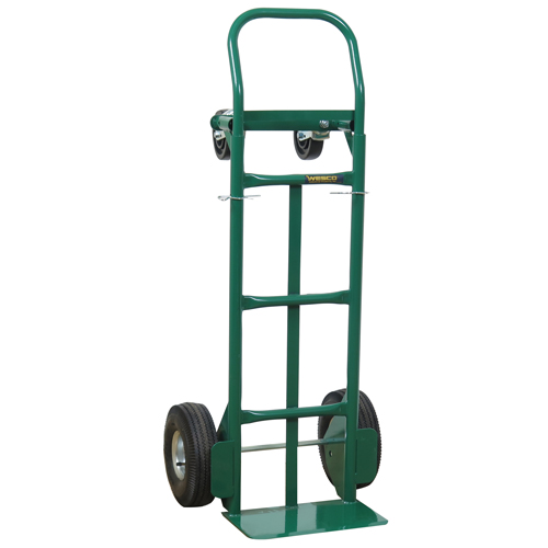 Greenline Economical Convertible Hand Truck, Steel, 600 lbs. Capacity Par Equipment