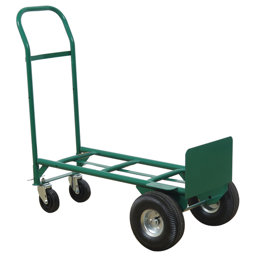 Greenline Economical Convertible Hand Truck, Steel, 600 lbs. Capacity Par Equipment