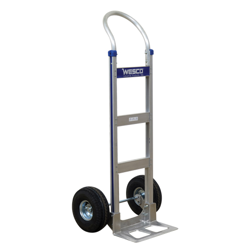Cobra-Lite Hand Truck - 410-T14-P, Continuous Handle, Aluminum, 49" Height, 600 lbs. Capacity Par Equipment