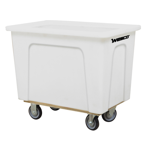 Box Truck, White Polyethylene, 35" L x 24" W x 30" H, 10 cu. Ft. Volume, 450 lbs. Capacity Par Equipment