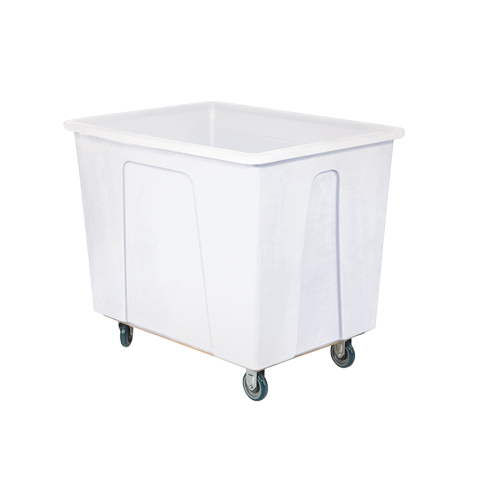 Box Truck, White Polyethylene, 46" L x 34" W x 40" H, 25 cu. Ft. Volume, 600 lbs. Capacity Par Equipment