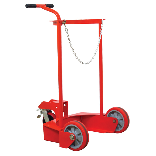 Large Liquid Gas Cylinder Truck LCC, Polyurethane Wheels, 20" W x 20" D Base, 1000 lbs. Par Equipment