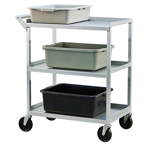 Chariot utilitaire, 3 Tiers, 18-1/2" la x 39" h x 32-1/2" p, Capacit&eacute; 350 lb Par Equipment