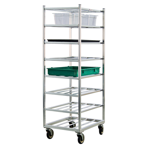 Chariot &agrave; tablettes, 8 Tiers, 20-7/8" la x 67" h x 27" p, Capacit&eacute; 600 lb Par Equipment