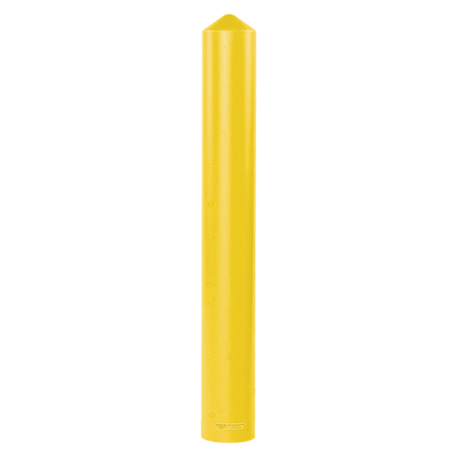 Enveloppe lisse pour butoir, 4" dia. x 56" l, Jaune Par Equipment