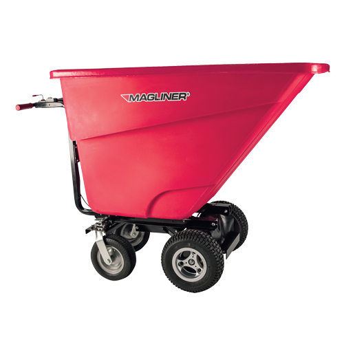 Chariot &agrave; bascule motoris&eacute;, Capacit&eacute; 13.5 cu.ft., 45" h x 27" la x 68" p Par Equipment