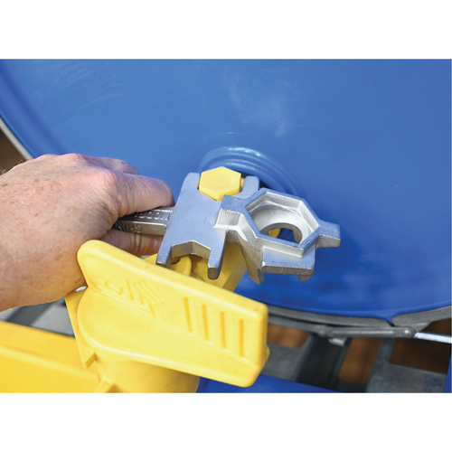 Cl&eacute; pour baril, Ouverture de 3/4"/2", Poign&eacute;e 9-1/2", Acier inoxydable Par Equipment