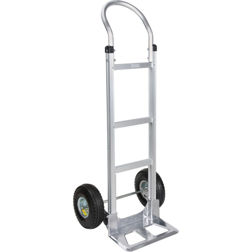 Knocked Down Hand Truck, Continuous Handle, Aluminum, 49-5/8" Height, 500 lbs. Capacity Par Equipment
