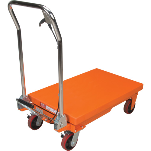Hydraulic Scissor Lift Table, 32" L x 19-3/4" W, Steel, 660 lbs. Capacity Par Equipment