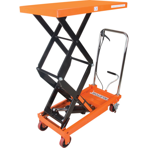 Hydraulic Scissor Lift Table, 35-3/4" L x 19-3/4" W, Steel, 770 lbs. Capacity Par Equipment