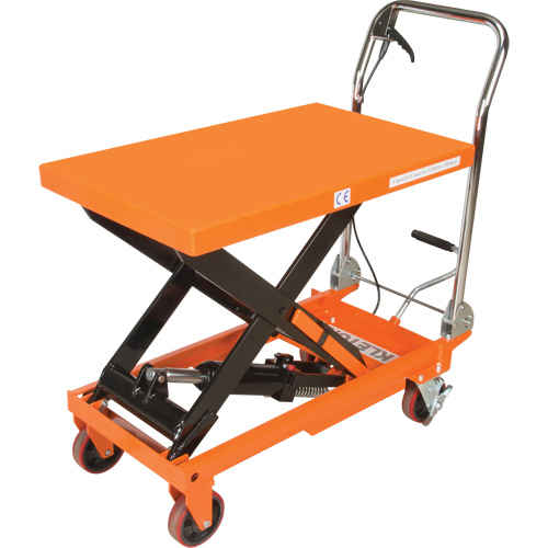 Hydraulic Scissor Lift Table, 32" L x 19-3/4" W, Steel, 1100 lbs. Capacity Par Equipment