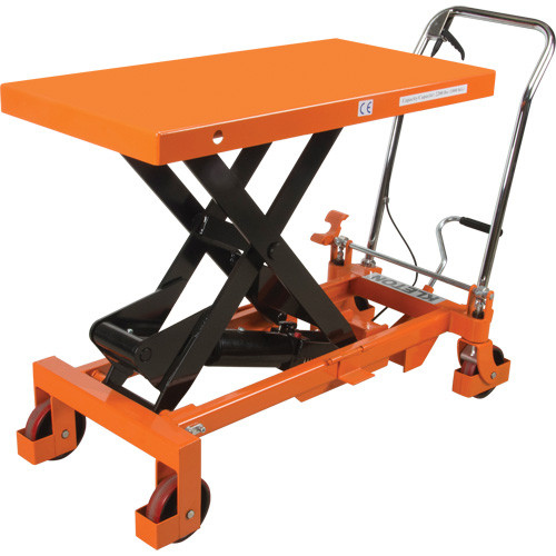 Hydraulic Scissor Lift Table, 40" L x 20 " W, Steel, 2200 lbs. Capacity Par Equipment