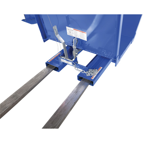 Tr&eacute;mie &agrave; parois ouvrantes, Acier, 1 vg³, Bleu Par Equipment