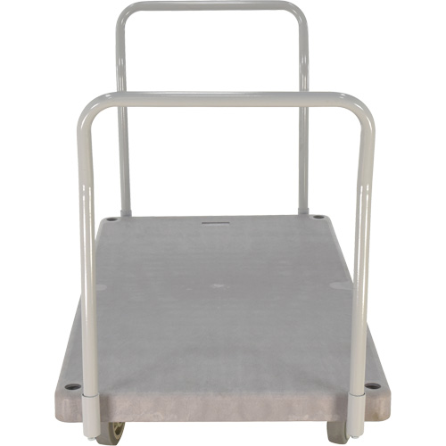 Chariot &agrave; plateforme en plastique robuste, 60" lo x 30" la, 3000 lb cap, Roues Polyur&eacute;thane Par Equipment