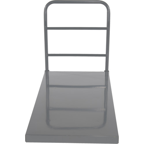 Chariot &agrave; plateforme, 48" lo x 24" la x Capacit&eacute; 2000 lb, Roues en Caoutchouc Par Equipment