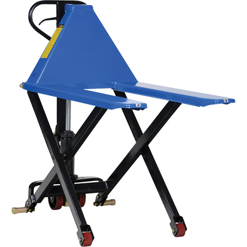 Hydraulic & Manual Skid Scissor Lift, 47" L x 27" W, Steel, 2200 lbs. Capacity Par Equipment