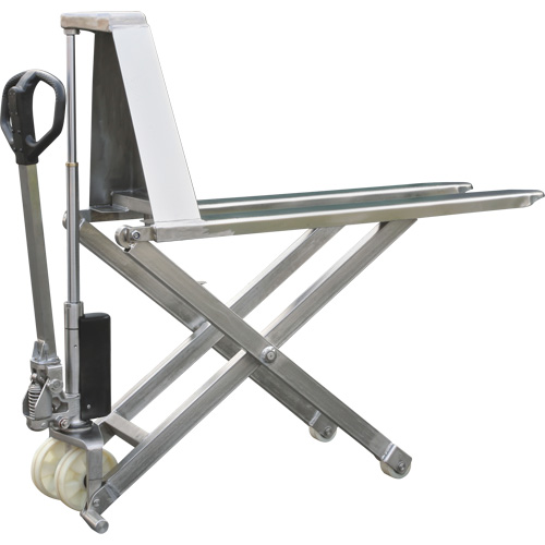 Eco Scissor Skid Lift, 45" L x 21" W, Stainless Steel, 2200 lbs. Capacity Par Equipment