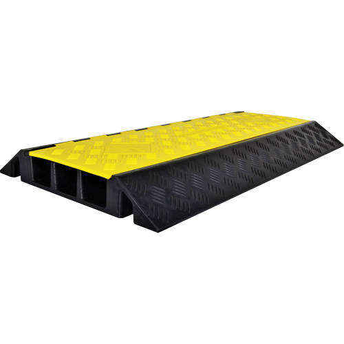 Protecteur de c&acirc;ble droit robuste Powerhouse, 3 canaux, 36" lo x 19,75" la x 3" h Par Equipment