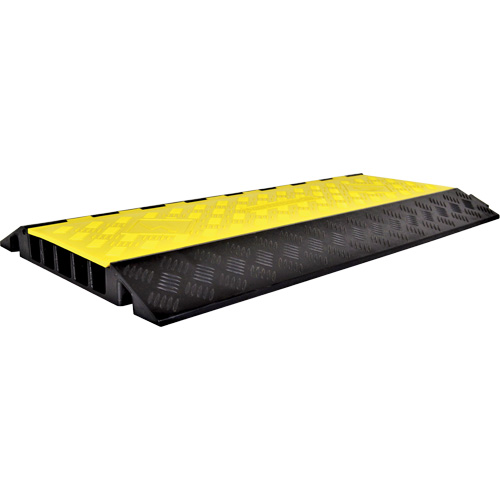 Protecteur de c&acirc;ble droit robuste Powerhouse, 5 canaux, 36" lo x 19,75" la x 2,25" h Par Equipment