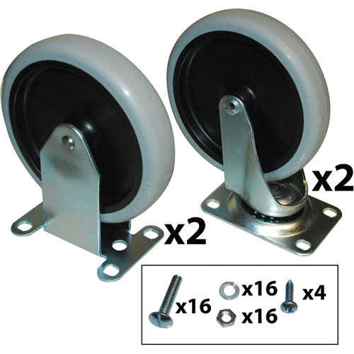 Utility Cart Caster Kit Par Equipment