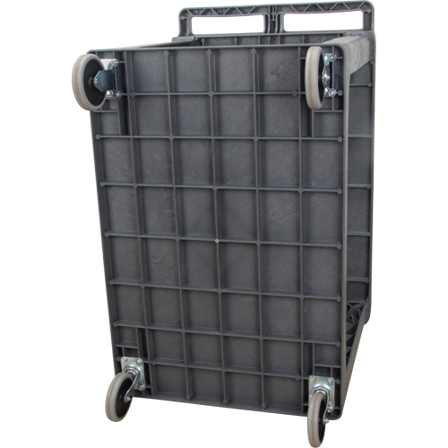 Chariot utilitaire pour l'entretien, 2 tiers, 24-5/8" x 32-1/2" x 40", Capacit&eacute; 550 lb Par Equipment