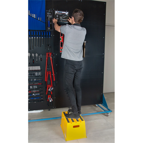 Industrial Step Stool, 20-7/8" x 12-3/16" x 12" High Par Equipment