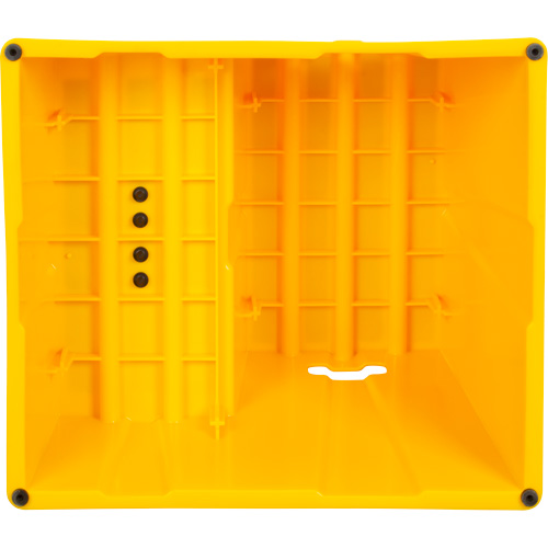 Escabeau industriel, 2 marches, 26" x 22-7/16" x Hauteur 19-11/16" Par Equipment