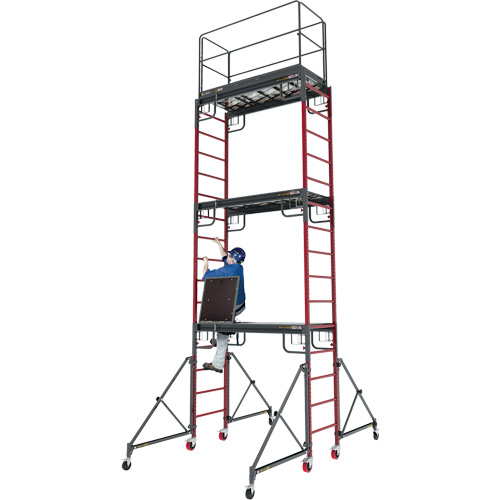 &eacute;chafaudage Baker Buildman pour cloison s&egrave;che, 31" p x 6' h Par Equipment