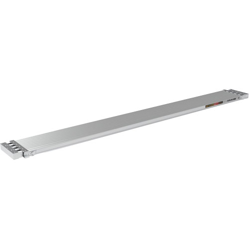 Telescoping Work Plank, 204" W x 12" D, 250 lbs. Capacity, Knocked Down Par Equipment