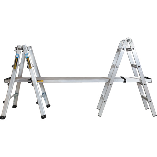 Telescoping Multi-Position Ladder, Aluminum, 300 lbs., CSA Grade 1A Par Equipment