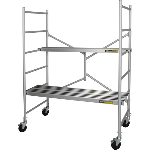 &eacute;chafaud portable Alu Series, Cadre Aluminium, 29" p x 72" h Par Equipment