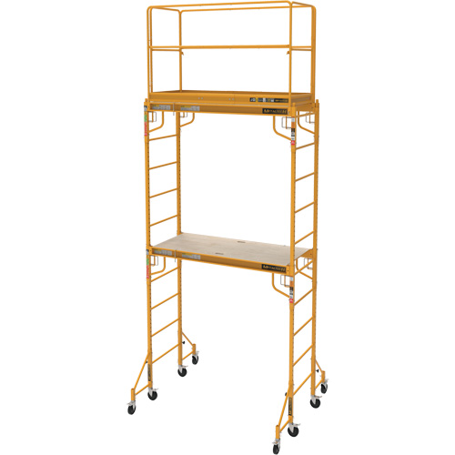 Jobsite Series Guardrail Scaffold Kit, 29-1/4" D x 44-1/2" H Par Equipment