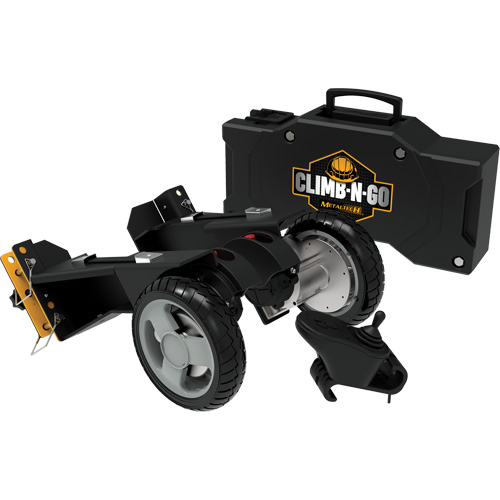 Complete Motorized Buildman 6' Baker Scaffold Kit, 31" D x 118-3/4" H Par Equipment