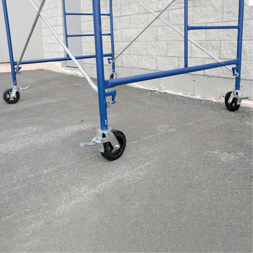 Complete Scaffold Tower with Casters, 66-2/10" D x 177-1/2" H Par Equipment
