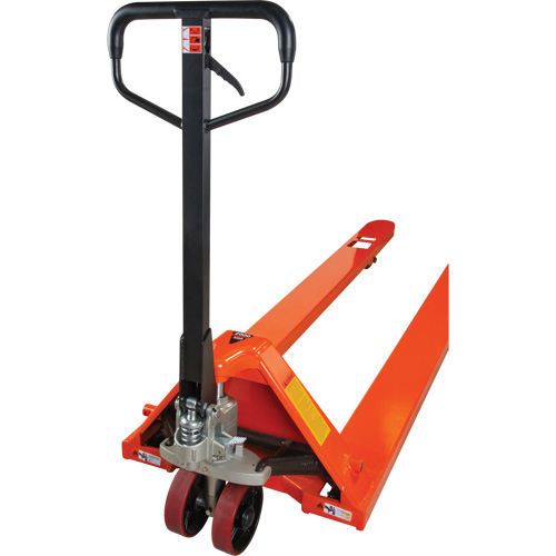 Transpalettes hydrauliques &agrave; fourche de 8', 96" lo x 27" la, capacit&eacute; 4400 lb Par Equipment