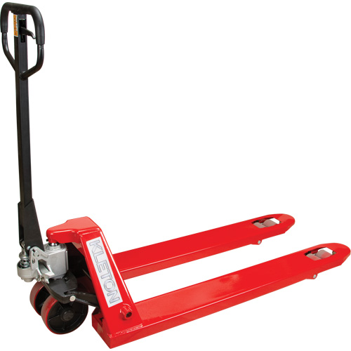 Transpalette manuel, Acier, 48" lo x 21" la, Capacit&eacute; 5500 lb Par Equipment