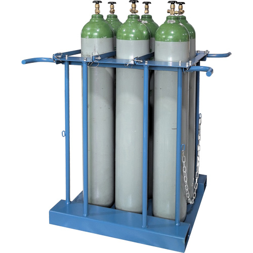 Support de rangement pour 6 cylindres pour chariot &eacute;l&eacute;vateur Par Equipment