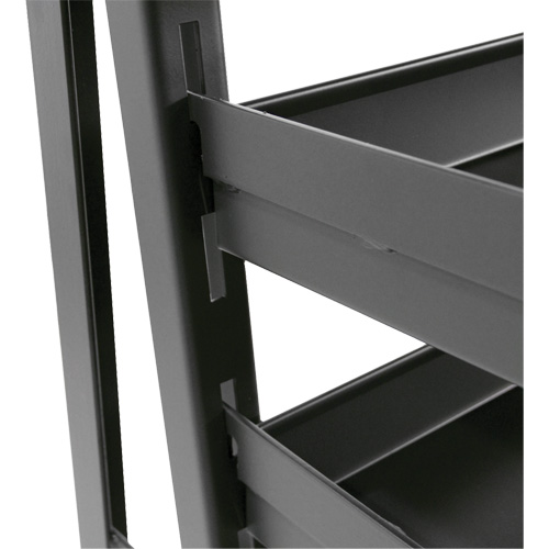 Single-Sided Heavy Duty A-Frame Cart with 6 Trays, 38" x 25" x 63", 2500 lbs. Capacity Par Equipment